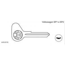 Chave Jas Auto Yale Volskswagen SP1 e SP2 