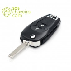 Canivete Completo Chevrolet S10/Spin 2 botões 433Mhz PCF-ID46 >2017