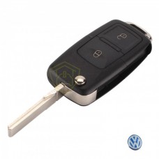 Canivete Completa Adaptação VW FOX  06 até 09 433Mhz 2 botões s/ Chip