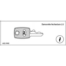 Chave Jas Yale Samsonite 0162 