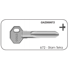 Chave Gold Tetra Stam Fechadura 672