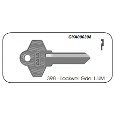 Chave Gold Yale Lockwell 398