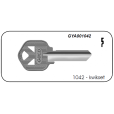 Chave Gold Yale Kwikset (Soprano) 1042