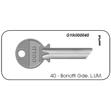 Chave Gold Yale Bonotti (AMC) 40