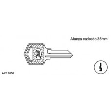 Chave Jas Yale Aliança 1058