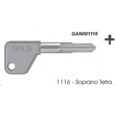 Chave Gold Tetra Soprano 1116