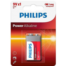 Pilha 9V Alcalina Philips