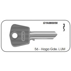 Chave Gold Yale Haga 56