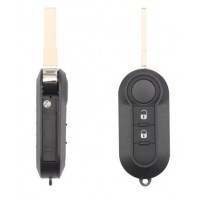 Canivete Completa Fiat Fiorino, Strada, Mobi 2 botões 4A 433Mhz Lâmina SIP22