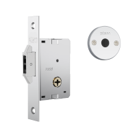 Fechadura Stam Tetra Porta de Correr 1008 Broca 45mm - ESP. INOX