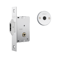Fechadura Stam Tetra Porta de Correr 1008 Broca 45mm - ESP. INOX