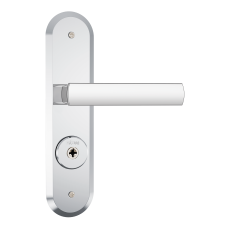 Fechadura Stam Tetra 1800/35 Externa Alavanca Broca 40mm - ESP. INOX