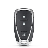 Chave Presença Completa Chevrolet 3 botões Mala Lâmina Pantográfica 433Mhz PCF 4A