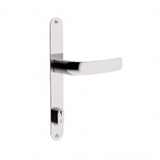 Fechadura Perfil Estreito Maçaneta Alavanca Broca 21mm (Entre Eixo 72mm)- 3F