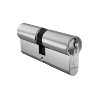 Cilindro Stam Fortinox Latão 5000 60mm Yale 2 chaves c/ parafuso - Inox Polido