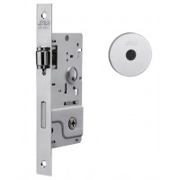 Fechadura Stam Tetra 800 Trinco ROLETE Broca 40mm - ROSETA INOX