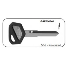 Chave Plástica Moto Kawasaki 