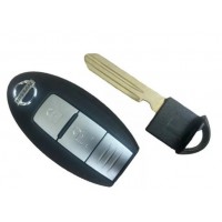 Chave Presença Completo Nissan Frontier 2 bts  PCF7952 433Mhz c/ Lâmina