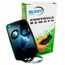 Controle Duplicador 2bts Preto 433Mhz Sem Pilha Sunit