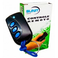 Controle Duplicador 3bts Preto 433Mhz Sem Pilha Sunit