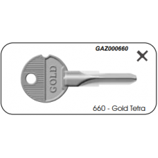 Chave Gold Tetra Cadeado Gold 660