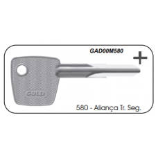 Chave Gold Tetra Aliança Metal 580