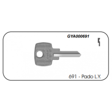 Chave Gold Yale Pado 691
