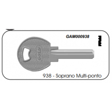 Chave Gold Multiponto Soprano 938